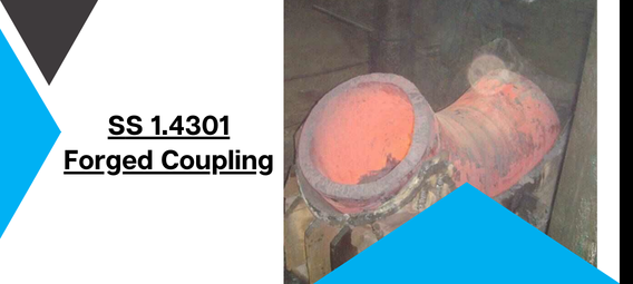 Hot forged stainless steel socket weld fittings with finished precision-machined components.