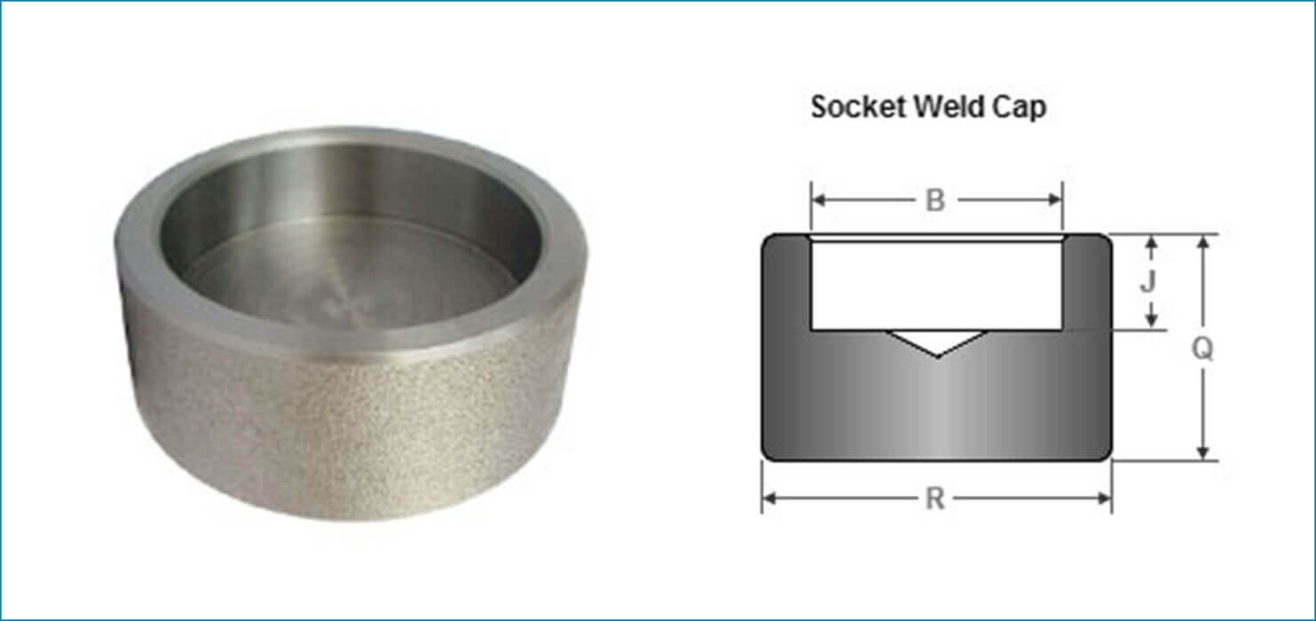 ASME B16.11 Socket Weld Pipe Cap